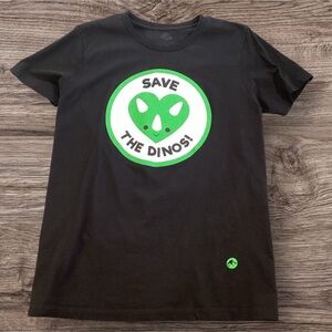 Jurassic World 2: Fallen Kingdom Save The Dinos T-Shirt,‎ Black - Medium